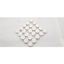 Be Beauty Tealight Beyaz  Renk Mum (25 Adet)