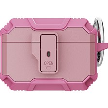 Kny Apple Airpods Pro Için Ultra Korumalı Kancalı Askılı Airbag 27 Silikon