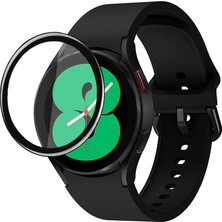 Kny Samsung Galaxy Watch 4 40MM Için Ppm Pet Ekran Koruyucu Siyah