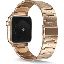 Kny Apple Watch 38 mm Için Prizma Model Krd-48 Metal Kayış-Kordon