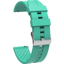 Kny Samsung Galaxy Watch 3 41 mm (20 Mm) Için Standart Model Klasik Renkli Silikon Kordon-Kayış