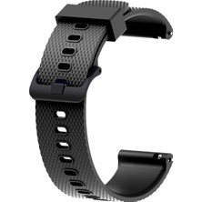 Kny Samsung Galaxy Watch 4 Classic 46 mm (20 Mm) Için Baklava Desenli Klasik Renkli Silikon Kordon-Kayış