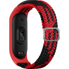 Kny Xiaomi Mi Band 4 Için Örgü Model Renkli Silikon Kordon-Kayış
