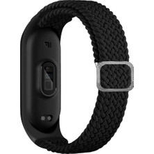 Kny Xiaomi Mi Band 4 Için Örgü Model Renkli Silikon Kordon-Kayış