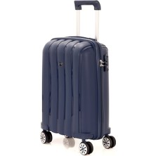 Mçs Kabin Boy Lacivert Polipropilen Valiz V305 55 cm