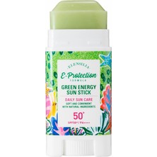 Elensilia Makyaj Üzerine Uygulanabilen Stick Güneş Kremi Spf 50+ Pa++++ Elensilia Green Energy Sun Stick