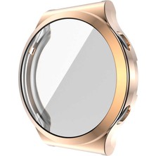 Huawei Watch Gt 3 Pro 43MM Kasa ve Ekran Koruyucu 360 Tam Koruma Gard 02 Kılıf