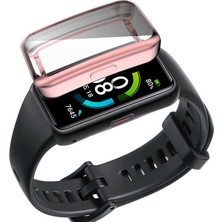 Huawei Band 7 Kasa ve Ekran Koruyucu 360 Tam Koruma Gard 09 Kılıf