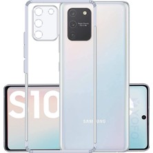 Kvy Samsung Galaxy S10 Lite Kamera Korumalı Süper Silikon Kılıf