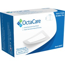 Octacare Pratik Nonwoven Yara Örtüsü 5cm*7,5cm - 50 Adet