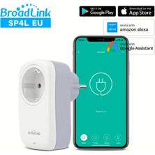 Broadlink SP4L Ab Wifi Soket Fiş 16A Çıkış Zamanlayıcısı