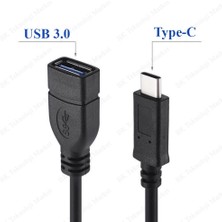 BK Teknoloji 1 Metre Type-C Erkek - USB 3.0 Dişi Data Şarj Kablosu