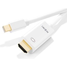 BK Teknoloji Yükskek Kalite Mini Displayport (Thunderbolt) To HDMI Dönüştürücü Kablo