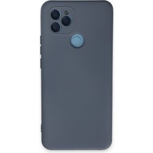 Aqua Aksesuar General Mobile Gm 22 Kılıf Lansman Içi Kadife Lüx Tasarım Silikon Kapak - Gri