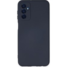 Aqua Aksesuar Samsung Galaxy M23 Kılıf Lansman Içi Kadife Lüx Tasarım Silikon Kapak - Lacivert