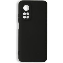 Aqua Aksesuar Xiaomi Mi 10T Pro Kılıf Lansman Içi Kadife Lüx Tasarım Silikon Kapak - Siyah