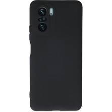 Aqua Aksesuar Xiaomi Redmi K40 Kılıf Lansman Içi Kadife Lüx Tasarım Silikon Kapak - Lacivert