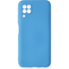 Aqua Aksesuar Huawei P40 Lite Kılıf Lansman Içi Kadife Lüx Tasarım Silikon Kapak - Mavi