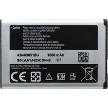 Senal Store Samsung L700 S5600 S5603 S5610 Batarya Pil AB463651BU
