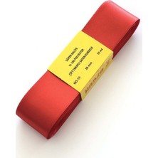 Modanight 4 cm Saten Kurdele - Kırmızı Saten Kurdele