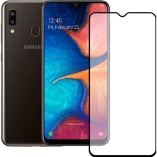 Bufalo Samsung Galaxy A20 Ekran Koruyucu Seramik Nano 9d Tam Kaplama Siyah