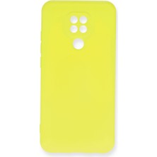 Aqua Aksesuar General Mobile Gm 20 Kılıf Lansman Içi Kadife Lüx Tasarım Silikon Kapak - Sarı