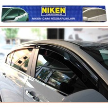 Niken Citroen Berlingo 2018+ /rifter/combo/proace City Kromlu Cam Rüzgarlığı 4 Lü