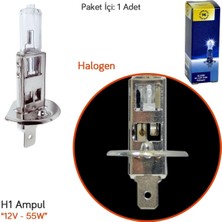 Tas 12V H1 Ampul 55W Halogen SL3300 (10 Lu)