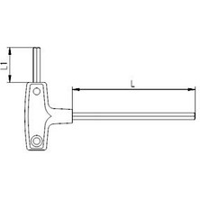 Izeltaş 4920220030 3mm T Tipi Allen Anahtar