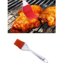 Jet’s Home Barbekü Pişirme Sosu Yağ Fırçası Silikon 4,7 cm