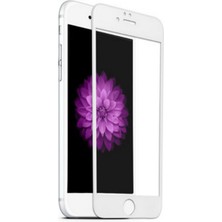 Smody Apple iPhone 7 Ekran Koruyucu Temperli 5d Tam Ekran Cam Beyaz