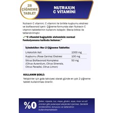 Nutraxin C Vitamini 1000 Mg 30 Tablet, Vitamin Max C-D-Zinc 60 Tablet, Beauty Collagen Gold 30 Tablet