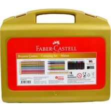 Faber-Castell Metalik Boyama Çantası 34 Parça