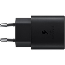 Samsung Galaxy M23 Type-C Fast Şarj Adaptörü 25W Siyah (Samsung Türkiye Garantili)