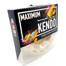 Kendo Maximum 300 mt Fluorocarbon Coaten Şampanya Makara Misine 0,25 mm
