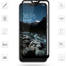 Fibaks Xiaomi Mi 8 Lite Uyumlu Tam Kaplayan Şeffaf Seramik Esnek Ekran Koruyucu