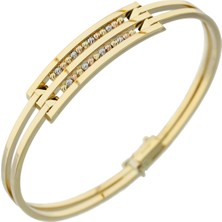 İryum Dorikalı Kaburga Altın Bilezik