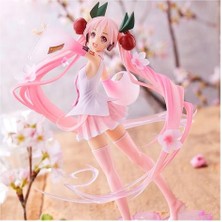 Xinh 23 cm Anime Pembe Sakura Hayalet Pvc Aksiyon Figürler (Yurt Dışından)