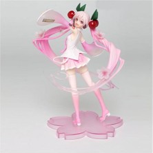 Xinh 23 cm Anime Pembe Sakura Hayalet Pvc Aksiyon Figürler (Yurt Dışından)