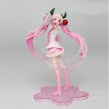 Xinh 23 cm Anime Pembe Sakura Hayalet Pvc Aksiyon Figürler (Yurt Dışından)