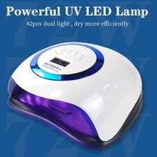 Xinh Uv LED Lamba Çivi Lambası İçin Çivi Jel Lehçe Kurutma Lambası Ir Sensörü ile 4 Modu Ir Sensörü Çivi Kurutucu 42 Leds Lamba (Yurt Dışından)