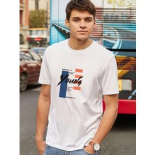 DAXİS Sportwear Company  Yonna Baskılı Ovrsize Tshirt