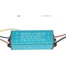 LED Sürücü Trafo Güç Kaynağı 20W AC85 265V Dc 24-36V IP65