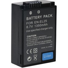 Sanger Nikon Z Fc  Z50 Için Sanger EN-EL25 Batarya