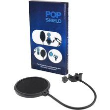 Zerx Stüdyo Mikrofon Pop Filtre - Pop Filter Gürültü Engelleyici