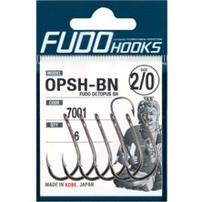 Fudo 7001 Fudo Octopus Sh Black Nikel Iğne - 4/0