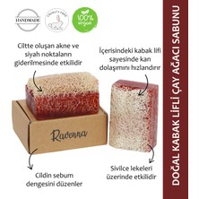 Ravenna Doğal Kabak Lifli El Yapımı Çay Ağacı Sabunu