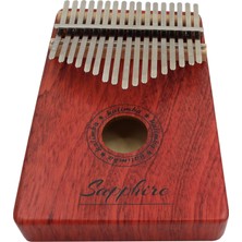 Sapphire Jk-05 17 Tuşlu Kalimba Saklama Kabı Akort Çekici Tırnak Penası