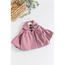 Babymod Balon Kollu Bebe Yakalı Kız Bebek Mont