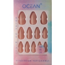 Ocean Takma Tırnak Tak ve Çık Kendinden Yapışkanlı- 757